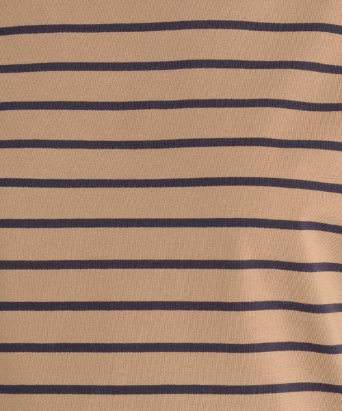 Andemiu（アンデミュウ）の「フレンチボーダーカットソー２　955906（Tシャツ/カットソー・レディース・ブラック/ベージュ/ネイビー/モカ・FREE）」の13枚目の写真