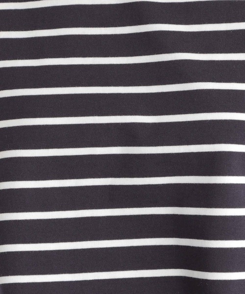 Andemiu（アンデミュウ）の「フレンチボーダーカットソー２　955906（Tシャツ/カットソー・レディース・ブラック/ベージュ/ネイビー/モカ・FREE）」の16枚目の写真