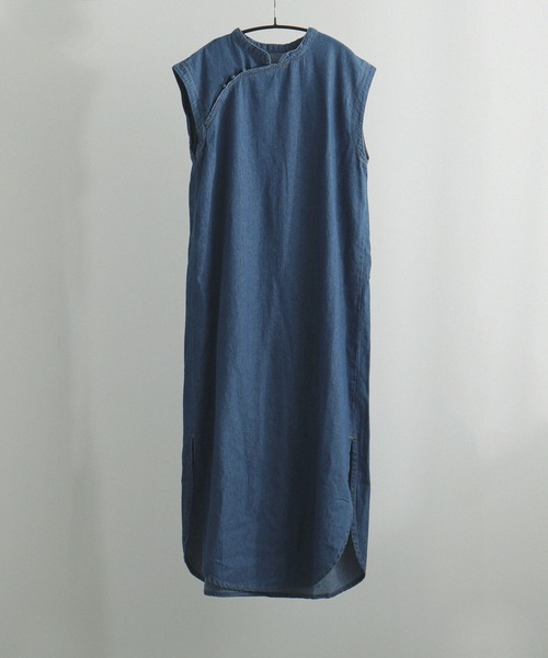 極美品 希少 Sonny Label チャイナボタン デニム ロング ワンピース 別注｜チャイナボタンデニムワンピース（D*g*y）の商品詳細