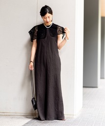 VERMEIL par iena | リネンオールインワン◆(サロペット/オーバーオール)