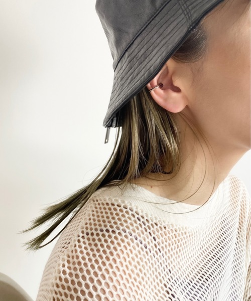 y/m by RIKA（イムバイリカ）の「ボリュームイヤカフ（イヤーカフ・レディース・シルバー/ゴールド・FREE）」の5枚目の写真