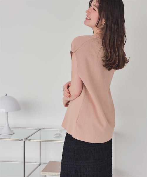 titivate（ティティベイト）の「深Vネックニットベスト（ベスト）」 - WEAR