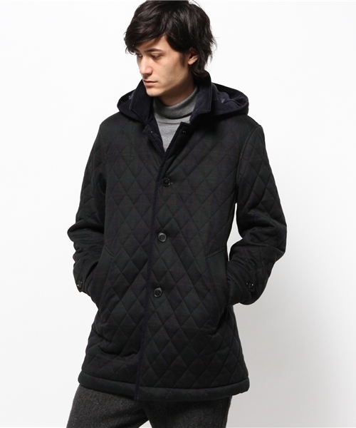 EDIFICE（エディフィス）の「◇ブラックウォッチキルトフードコート（その他アウター・メンズ・ネイビー・46/48/44/50）」の14枚目の写真