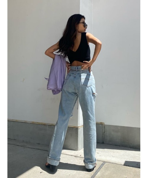 EGOIST（エゴイスト）の「ペールカラーシアーシャツ（シャツ/ブラウス・レディース・ホワイト/パープル/ミント・FREE）」の18枚目の写真