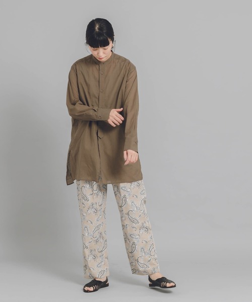 URBAN RESEARCH DOORS（アーバンリサーチドアーズ）の「White Label　CRウェザーペイズリーパンツ（その他パンツ・レディース・ベージュ系その他・ONE）」の6枚目の写真