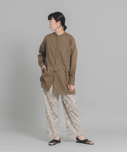 URBAN RESEARCH DOORS（アーバンリサーチドアーズ）の「White Label　CRウェザーペイズリーパンツ（その他パンツ・レディース・ベージュ系その他・ONE）」の2枚目の写真