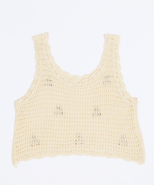 WC（ダブル シー）の「クマ刺繍クロシェベスト（ベスト・レディース・ベージュ/アイボリー・FREE）」の15枚目の写真