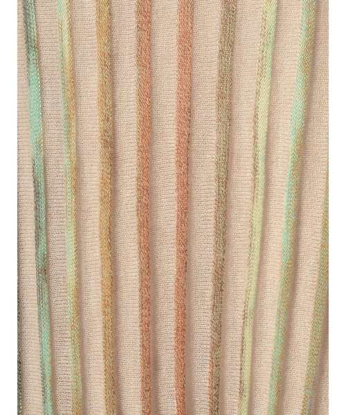 LAGUNAMOON（ラグナムーン）の「シアーレインボーニットワンピース（ワンピース・レディース・ブラック/ベージュ/ボルドー/パープル系その他3・SMALL/MEDIUM）」の6枚目の写真