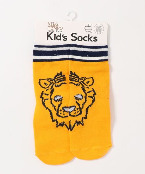 SESTO（セスト）の「gu21aw/KID'S　WPOPクルー丈ソックス（ソックス/靴下・キッズ・ラベンダー/オフホワイト/ブラック/イエロー/グリーン/ブルー・16-18㎝）」の6枚目の写真