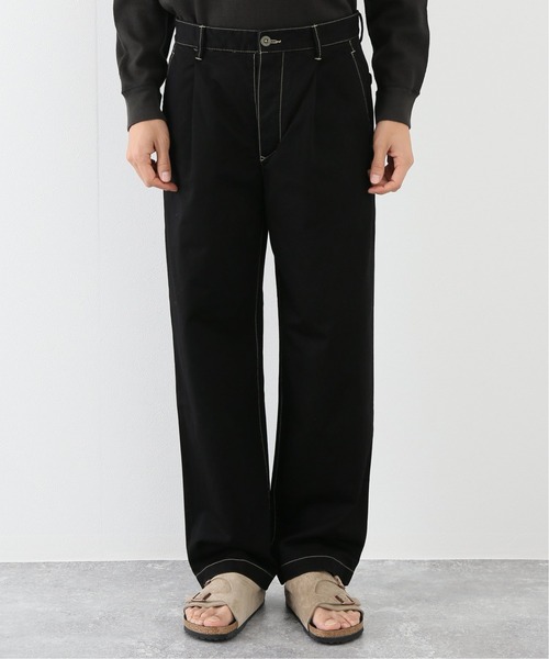 KATO`（カトー）の「【KATO / カトー】別注 クロゾメ1タックチノパンツ（チノパンツ・メンズ・ブラック・MEDIUM/LARGE/X-LARGE）」の6枚目の写真