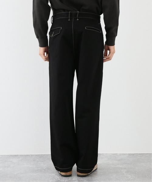 KATO`（カトー）の「【KATO / カトー】別注 クロゾメ1タックチノパンツ（チノパンツ・メンズ・ブラック・MEDIUM/LARGE/X-LARGE）」の14枚目の写真