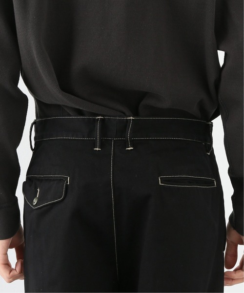 KATO`（カトー）の「【KATO / カトー】別注 クロゾメ1タックチノパンツ（チノパンツ・メンズ・ブラック・MEDIUM/LARGE/X-LARGE）」の2枚目の写真