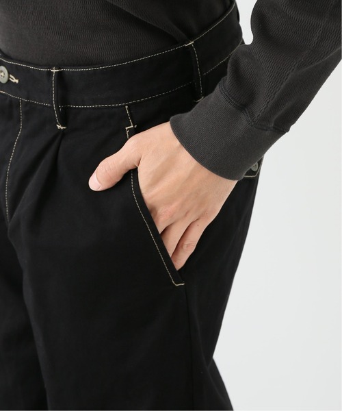 KATO`（カトー）の「【KATO / カトー】別注 クロゾメ1タックチノパンツ（チノパンツ・メンズ・ブラック・MEDIUM/LARGE/X-LARGE）」の8枚目の写真