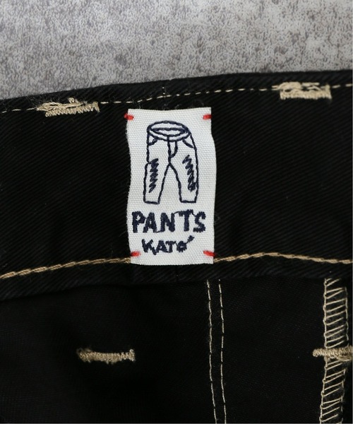 KATO`（カトー）の「【KATO / カトー】別注 クロゾメ1タックチノパンツ（チノパンツ・メンズ・ブラック・MEDIUM/LARGE/X-LARGE）」の3枚目の写真