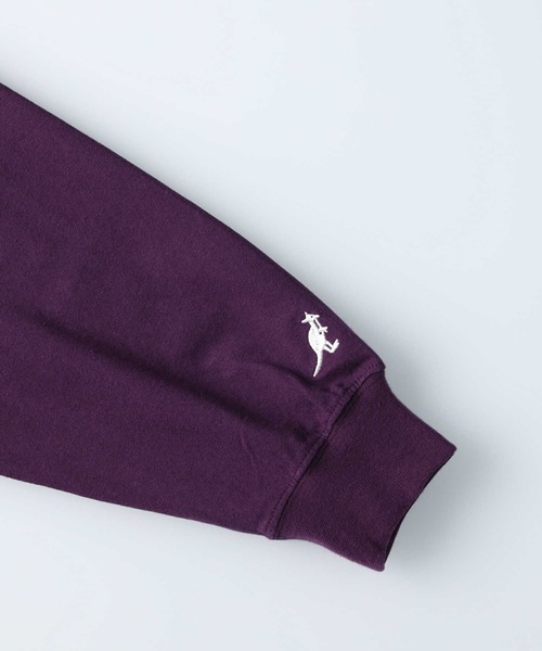 KANGOL（カンゴール）の「【KANGOL】バックデザインロンＴ（Tシャツ/カットソー・レディース・ホワイト/パープル/ブラック・L/M）」の9枚目の写真