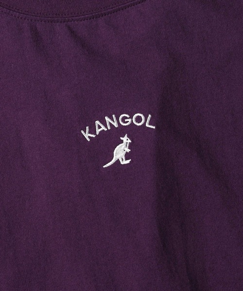KANGOL（カンゴール）の「【KANGOL】バックデザインロンＴ（Tシャツ/カットソー・レディース・ホワイト/パープル/ブラック・L/M）」の10枚目の写真