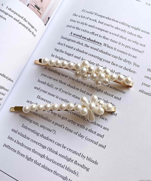 TONE SELECT GOODS（トーンセレクトグッズ）の「【Liaa】パールヘアピン（ヘアピン・レディース・イエローゴールド/ホワイトゴールド/ゴールド系その他/ゴールド系その他2・FREE）」の10枚目の写真