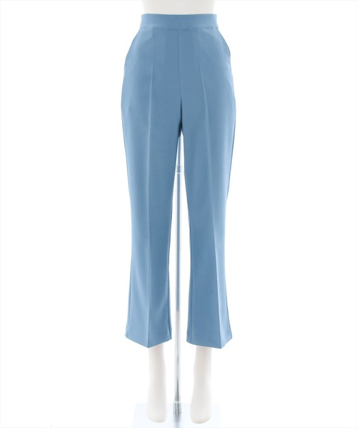 clear(クリア)の「【WEB限定】ストレッチセミフレアパンツ(スラックス・レディース・ブラック/グリーン/アイボリー/ブラウン/ブルー・S/M/L)」の5枚目の写真