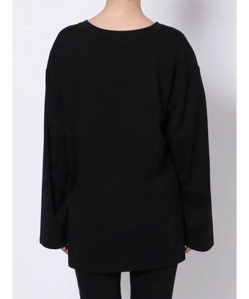 EVRIS（エヴリス）の「【AN&YURI×EVRIS】PHOTO L/S（Tシャツ/カットソー・レディース・ホワイト/ブラック/ピンク・FREE）」の18枚目の写真