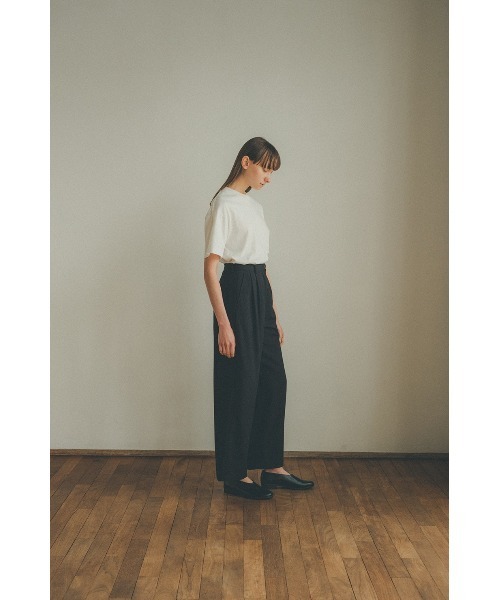 CLANE（クラネ）の「CLANE/クラネ/  CLANE×FRUIT OF THE LOOM S/S T-SHIRT（Tシャツ/カットソー・レディース・ホワイト/ベージュ・1/2）」の7枚目の写真