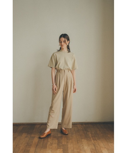 CLANE（クラネ）の「CLANE/クラネ/  CLANE×FRUIT OF THE LOOM S/S T-SHIRT（Tシャツ/カットソー・レディース・ホワイト/ベージュ・1/2）」の16枚目の写真