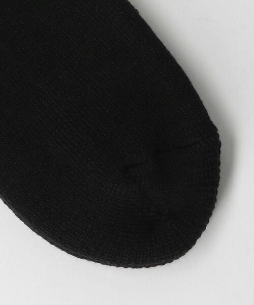 BEAUTY&YOUTH UNITED ARROWS（ビューティーアンドユースユナイテッドアローズ）の「BY パイル クウォーター ルーズソックス（ソックス/靴下・メンズ・グレー/ホワイト/ブラック・FREE）」の4枚目の写真