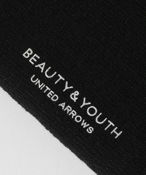 BEAUTY&YOUTH UNITED ARROWS（ビューティーアンドユースユナイテッドアローズ）の「BY パイル クウォーター ルーズソックス（ソックス/靴下・メンズ・グレー/ホワイト/ブラック・FREE）」の5枚目の写真