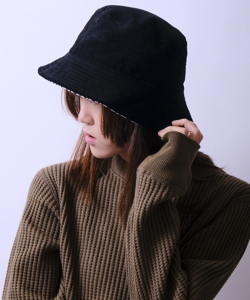 Sense of Grace（センスオブグレース）の「ANICAMO REVERSIBLE HAT リバーシブル ハット（ハット・レディース・ベージュ/アイボリー/ブラック/ライトベージュ/ダークベージュ/グレー・FREE）」の19枚目の写真
