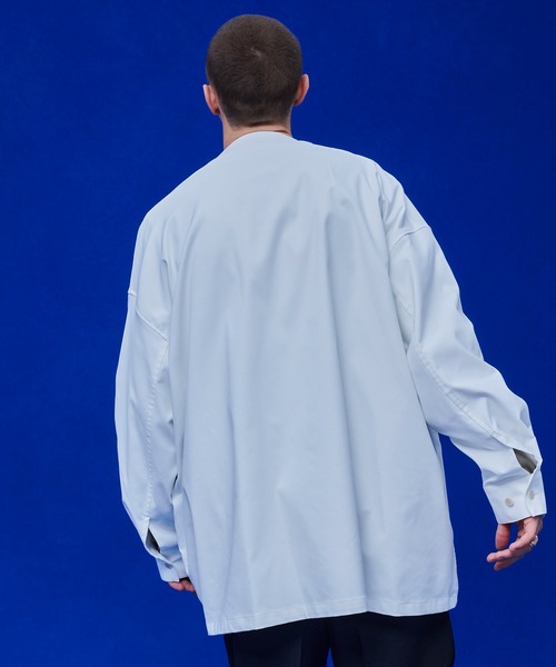 UNITED TOKYO（ユナイテッドトウキョウ）の「カラーレスフレームジップブルゾン（ブルゾン・メンズ・ブラック/ホワイト・1/2）」の16枚目の写真