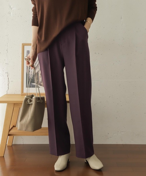 URBAN RESEARCH DOORS（アーバンリサーチドアーズ）の「ダブルクロストラウザー∴（その他パンツ・レディース・ライトベージュ・38/36）」の19枚目の写真