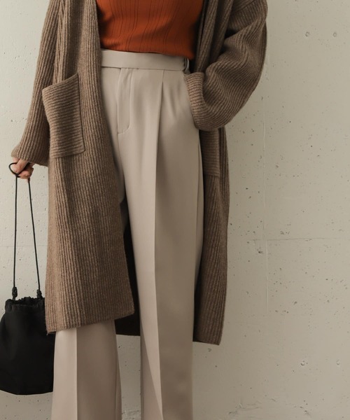 URBAN RESEARCH DOORS（アーバンリサーチドアーズ）の「ダブルクロストラウザー∴（その他パンツ・レディース・ライトベージュ・38/36）」の3枚目の写真