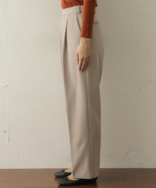 URBAN RESEARCH DOORS（アーバンリサーチドアーズ）の「ダブルクロストラウザー∴（その他パンツ・レディース・ライトベージュ・38/36）」の21枚目の写真