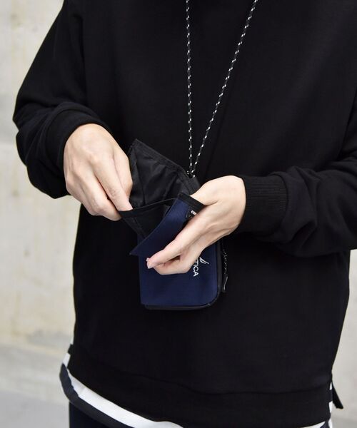 NAUTICA（ノーティカ）の「【WEB限定/SHIPS別注】NAUTICA: デタッチャブル 2ウォレット ショルダーストラップ（財布・メンズ・ブラック/ネイビー/その他・ONE SIZE）」の17枚目の写真