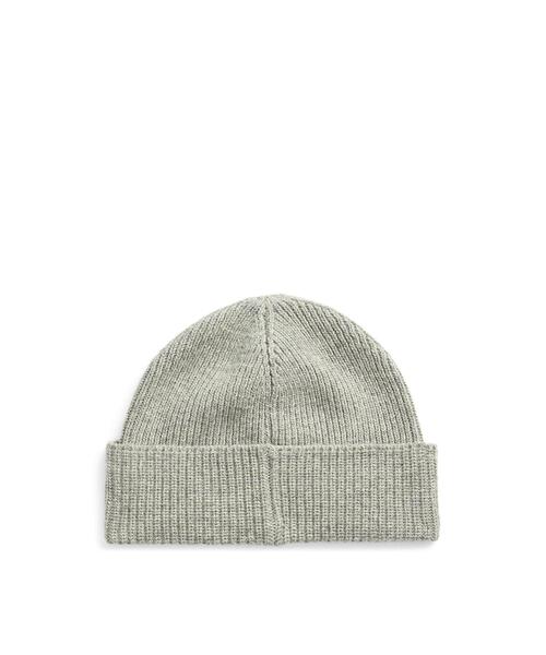 POLO RALPH LAUREN（ポロ ラルフ ローレン）の「Polo ベア ビーニー（ニットキャップ/ビーニー・メンズ・グレー系・ONE）」の2枚目の写真