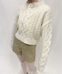 Charles Chaton | ビッグケーブルニット(ニット/セーター)