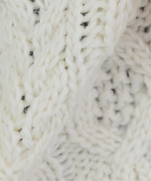 Charles Chaton（シャルルシャトン）の「ビッグケーブルニット（ニット/セーター・レディース・アイボリー・FREE）」の13枚目の写真