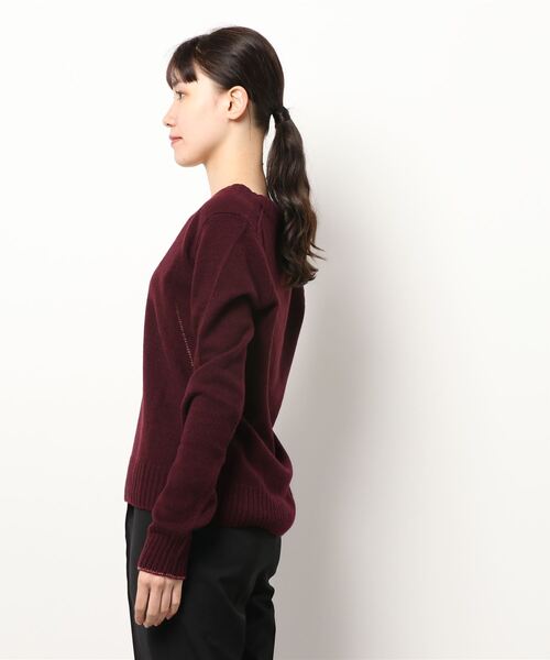 ZADIG&VOLTAIRE(ザディグ エ ヴォルテール)の「SOURCA RC(ニット/セーター・レディース・ボルドー・S/XS/M)」の3枚目の写真