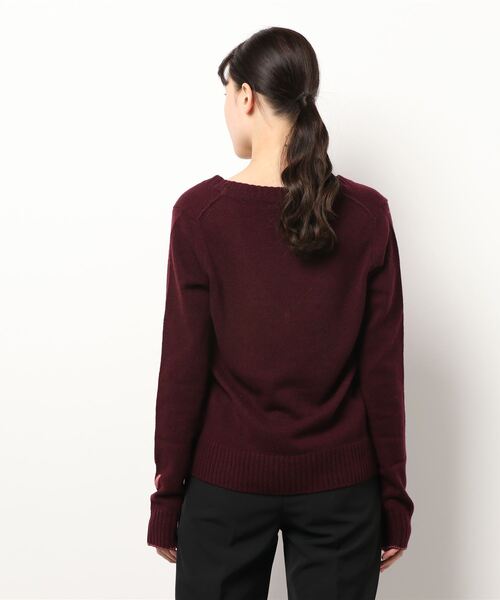 ZADIG&VOLTAIRE(ザディグ エ ヴォルテール)の「SOURCA RC(ニット/セーター・レディース・ボルドー・S/XS/M)」の4枚目の写真