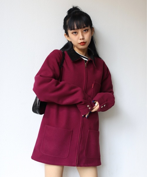 SHAGGIE（シャギー）の「メルトンワークジャケット（その他アウター