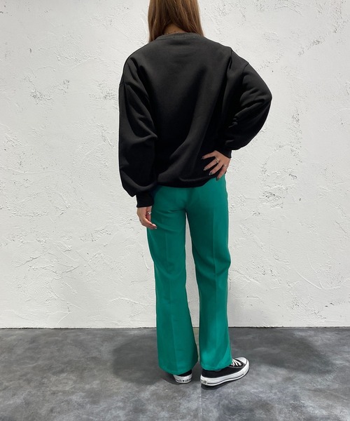 apres jour mignon（アプレジュールミニョン）の「サイドリブカレッジプリントスウェット【ZOZOTOWN限定アイテム】（スウェット・レディース・アイボリー/ブラック/ダークグリーン/ナチュラル・X-LARGE/フリー）」の18枚目の写真