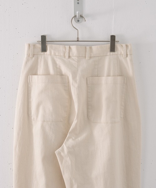 Alcindor Materials(アルシンダーマテリアルズ)の「bio processing tapered pants/バイオ加工テーパードパンツ(その他パンツ・メンズ・グレー/ナチュラル/ダークブルー・MEDIUM/LARGE)」の16枚目の写真