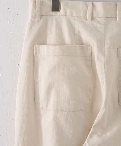 Alcindor Materials(アルシンダーマテリアルズ)の「bio processing tapered pants/バイオ加工テーパードパンツ(その他パンツ・メンズ・グレー/ナチュラル/ダークブルー・MEDIUM/LARGE)」の17枚目の写真