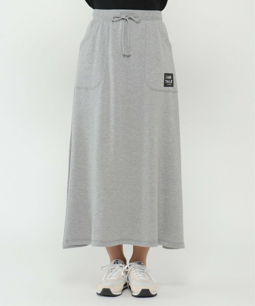 CONVERSE（コンバース）の「【WEB限定】CONVERSE コンバース 裏毛マキシスカート（スカート・レディース・ブラック/グレー/パープル・M/L）」の13枚目の写真