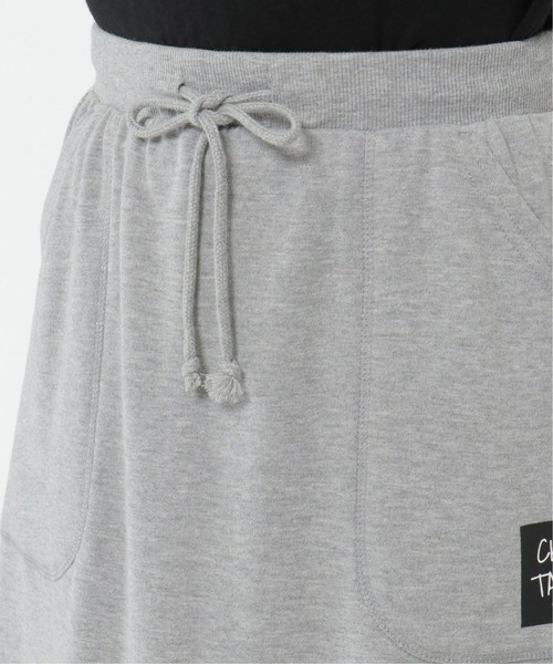 CONVERSE（コンバース）の「【WEB限定】CONVERSE コンバース 裏毛マキシスカート（スカート・レディース・ブラック/グレー/パープル・M/L）」の5枚目の写真