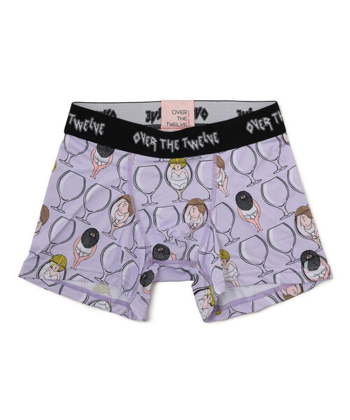 OVER THE TWELVE（オーバーザトゥウェルブ）の「OVER THE TWELVE/オーバー ザ トゥエルヴ/ワイングラスな家族（その他アンダーウェア/インナー・メンズ・ミント/ラベンダー・LARGE/MEDIUM）」の2枚目の写真