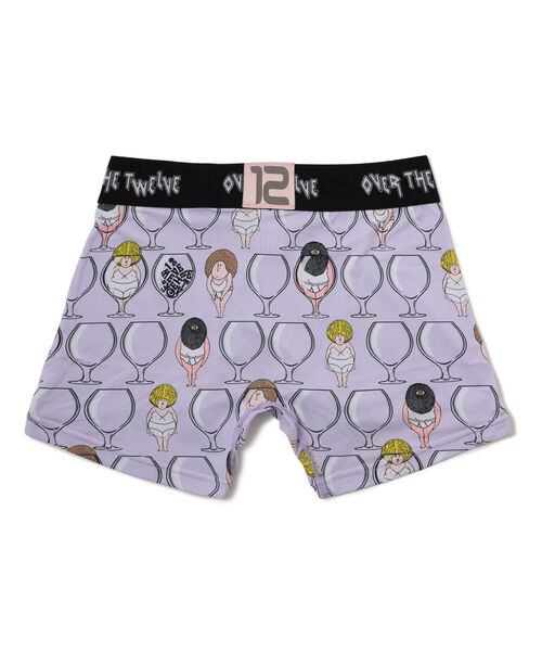 OVER THE TWELVE（オーバーザトゥウェルブ）の「OVER THE TWELVE/オーバー ザ トゥエルヴ/ワイングラスな家族（その他アンダーウェア/インナー・メンズ・ミント/ラベンダー・LARGE/MEDIUM）」の3枚目の写真