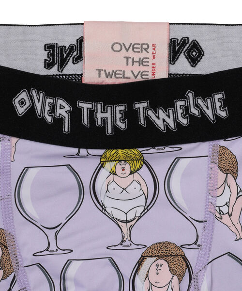OVER THE TWELVE（オーバーザトゥウェルブ）の「OVER THE TWELVE/オーバー ザ トゥエルヴ/ワイングラスな家族（その他アンダーウェア/インナー・メンズ・ミント/ラベンダー・LARGE/MEDIUM）」の5枚目の写真