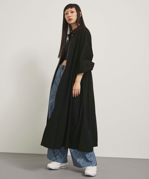 CITY TOKYO（シティトウキョウ）の「パイピング4WAYストレッチドレス（ワンピース・レディース・ベージュ/ブラック・FREE）」の12枚目の写真