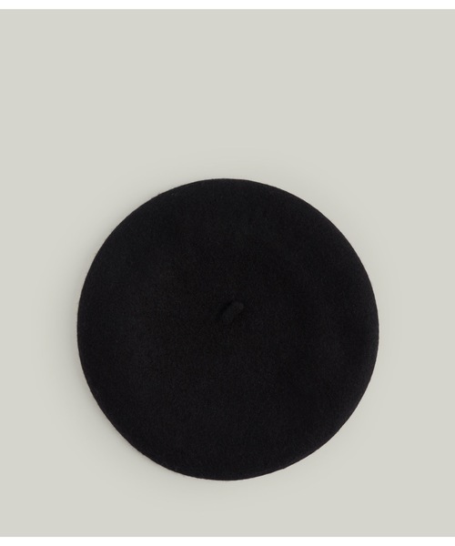 ALLSAINTS(オールセインツ)の「MAIA WOOL BERET | MAIA ウール ベレー帽(ハンチング/ベレー帽・レディース・ブラック・ONE SIZE)」の5枚目の写真