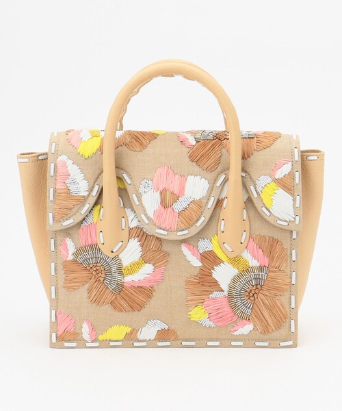 CARVING TRIBES（カービングトライブス）の「Maestra ME9（ハンドバッグ・レディース・ブラック/ベージュ・FREE）」の2枚目の写真